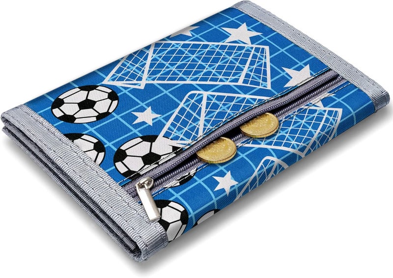 Yollber Kids Wallets With Coin Pocket, Boys Wallets for Kids Ages 5-7,Trifold Wallet for Boys,Novelty Wallet for Childrens Birthday Gifts - Image 2